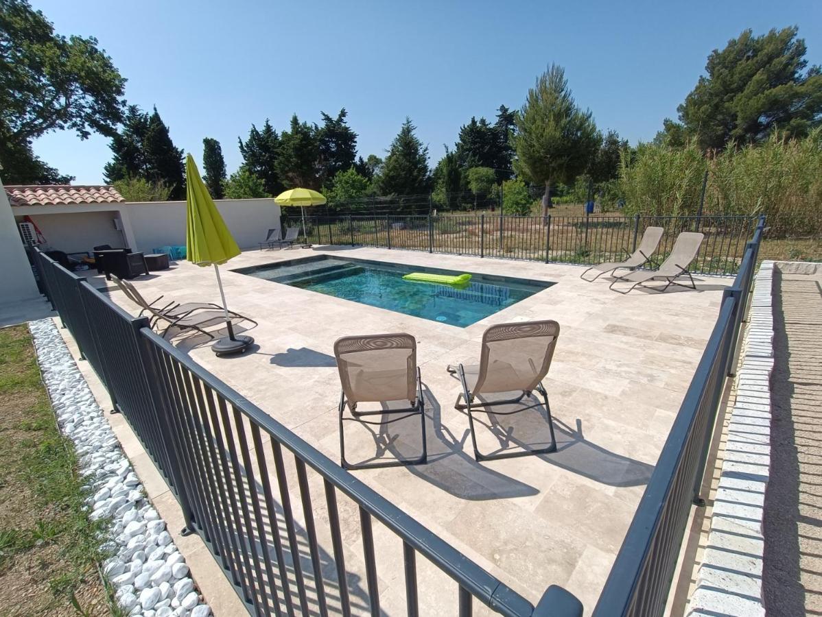 Maison Independante Avec Piscine, 10Min Avignon Pujaut Zewnętrze zdjęcie