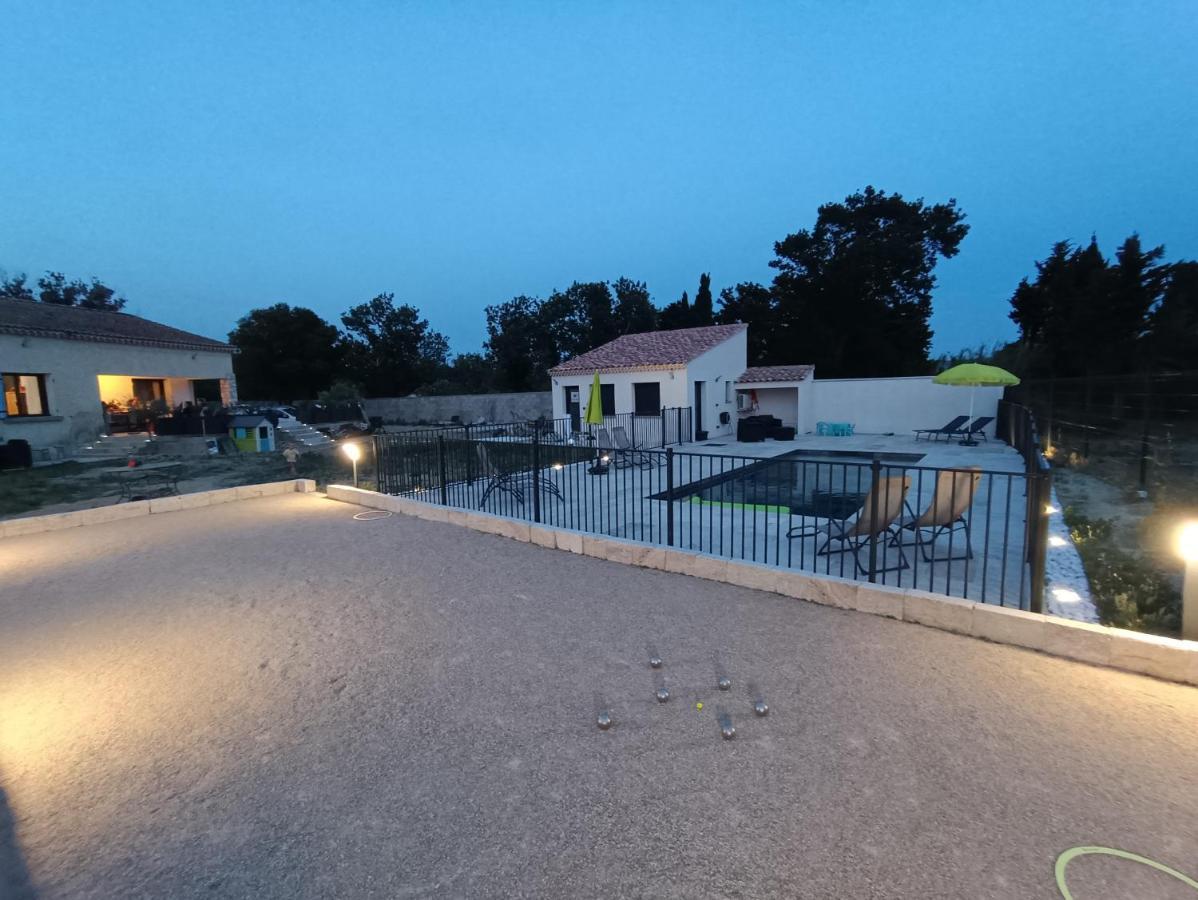 Maison Independante Avec Piscine, 10Min Avignon Pujaut Zewnętrze zdjęcie